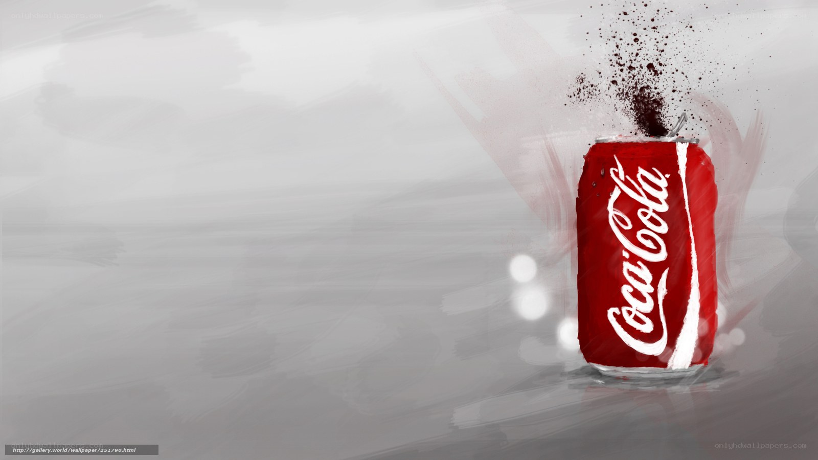 Coca-Cola can explosion