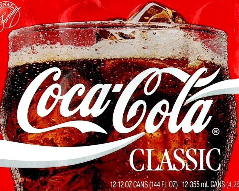Coca-Cola Classic cans