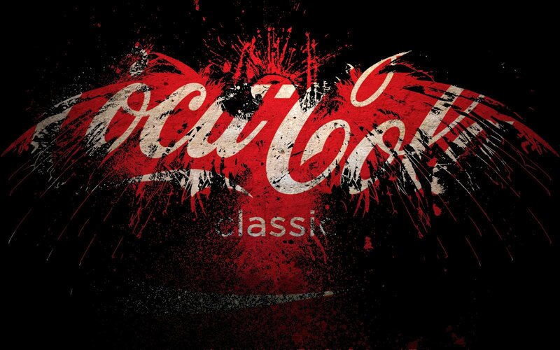 Coca-Cola Classic Logo — Red, Aggressive
