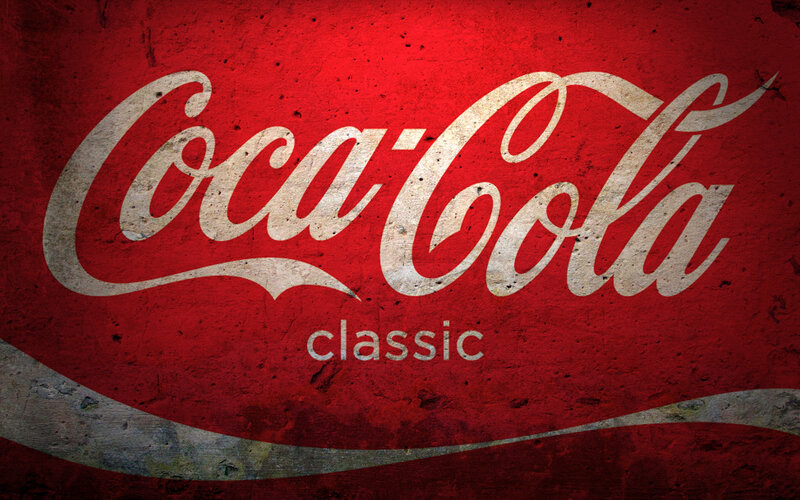 Coca-Cola Classic Logo — Red, Vintage