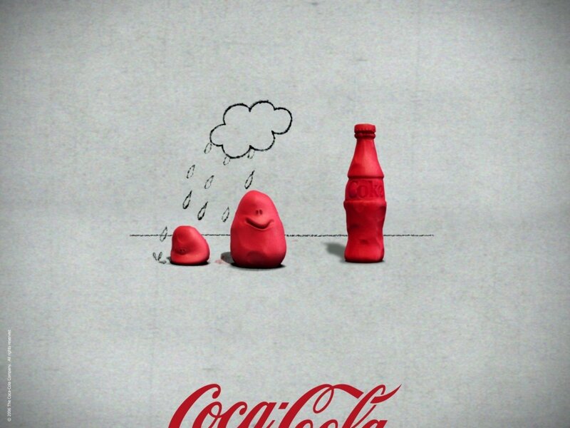 Coca-Cola clay animation