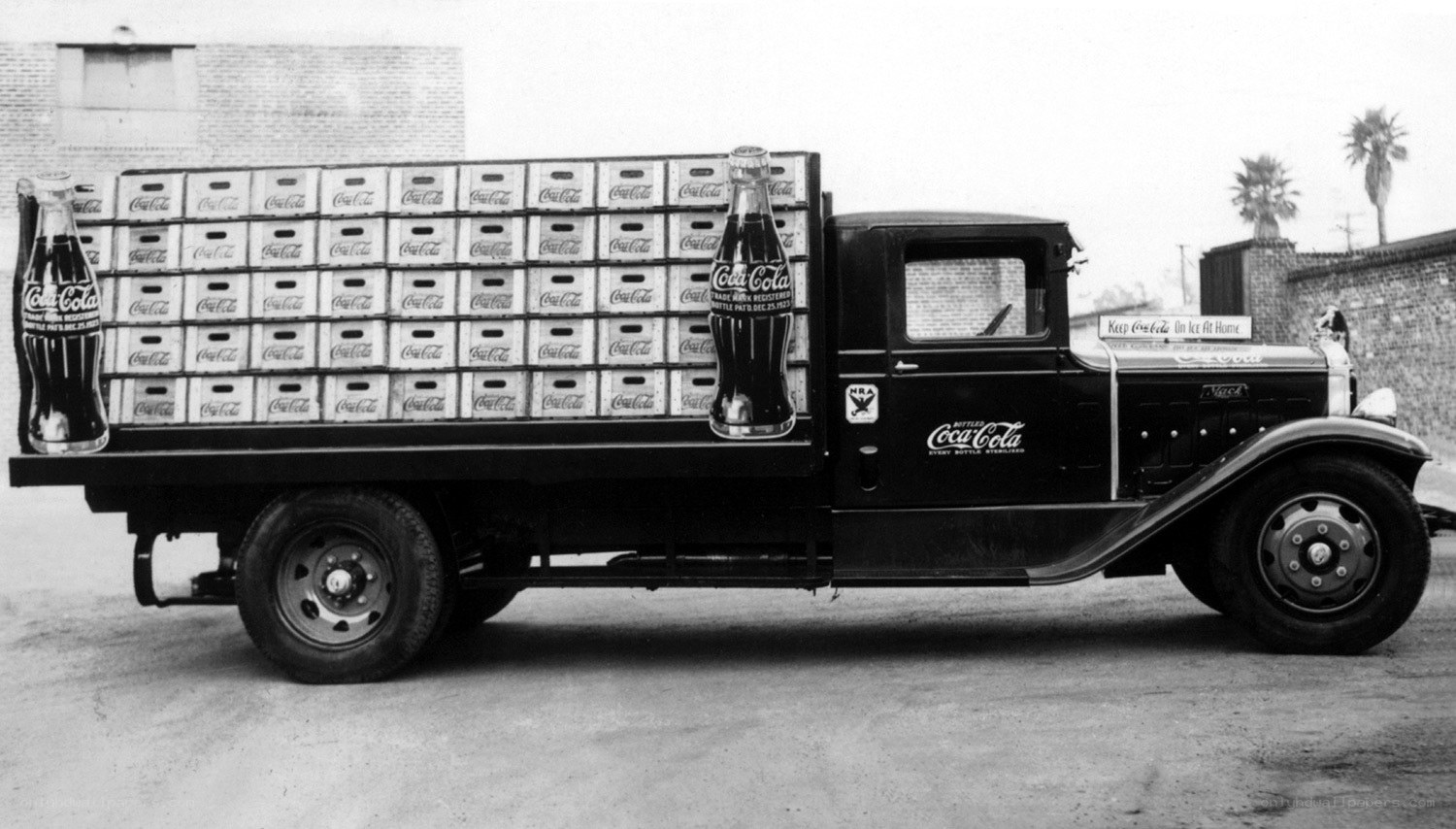 Coca-Cola delivery truck