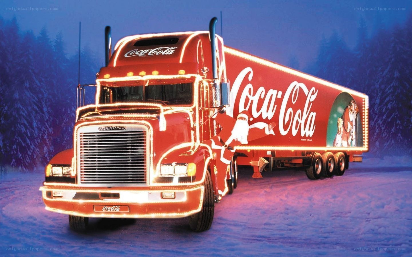 Coca-Cola delivery truck