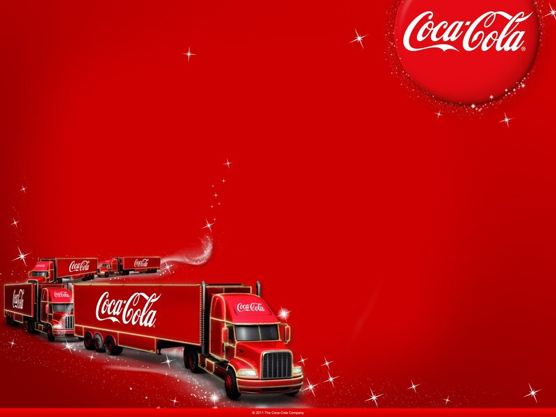 Coca-Cola delivery trucks