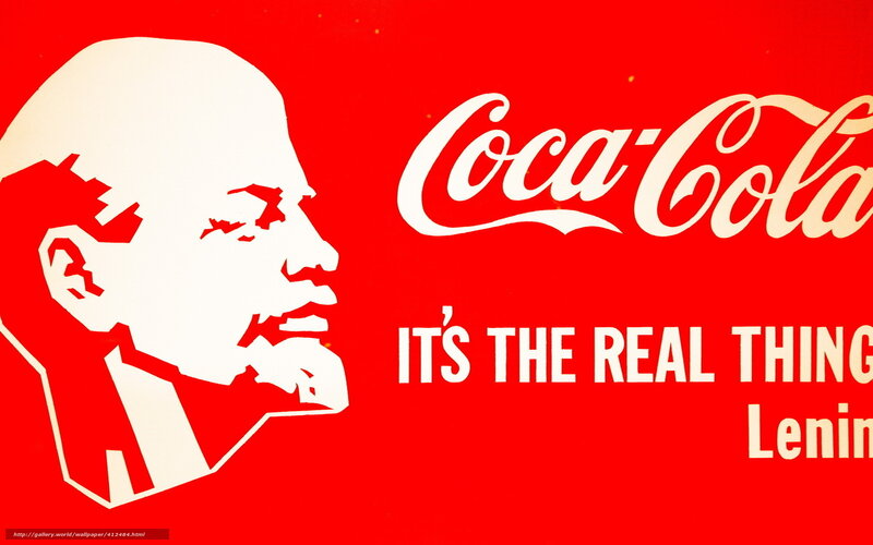 Coca-Cola Lenin parody
