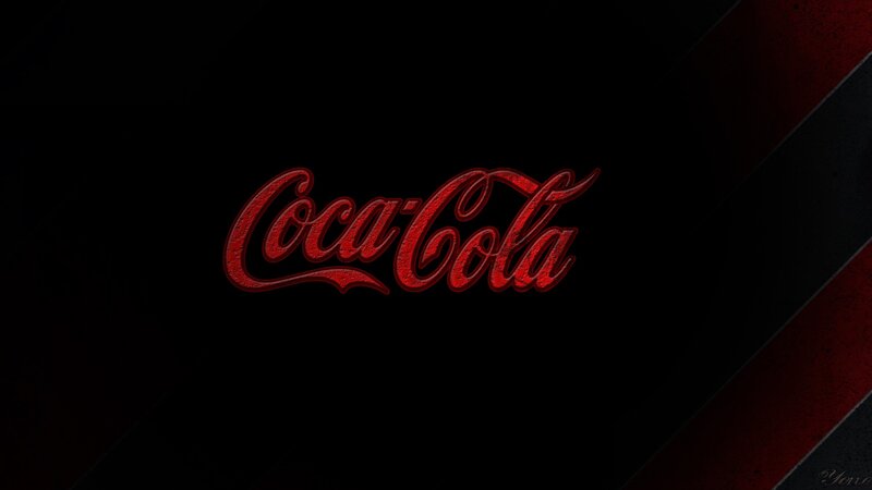 Coca-Cola Logo — Black