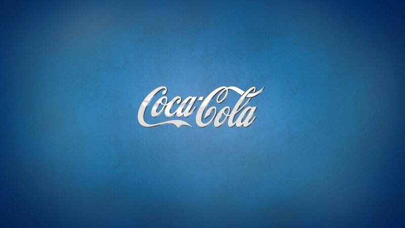 Coca-Cola Logo — Blue