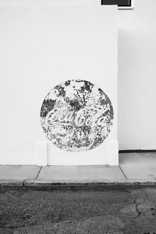 Coca-Cola Logo on Wall
