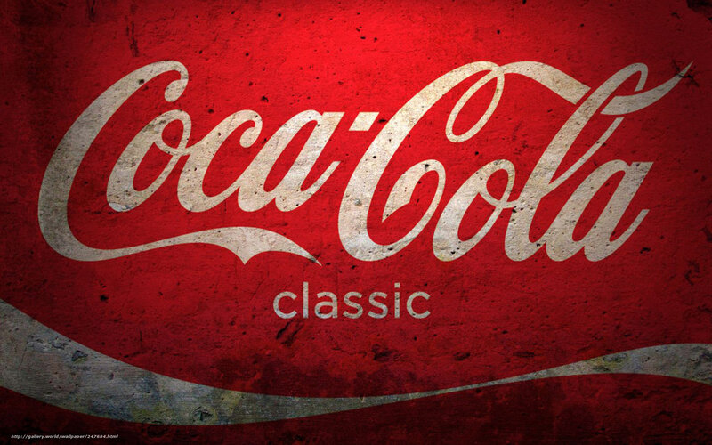 Coca-Cola Logo — Red, Bold