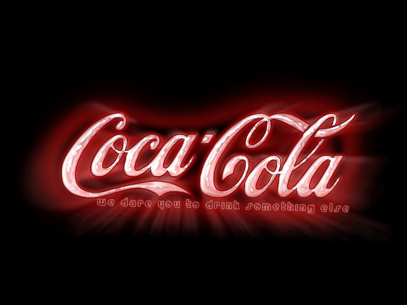 Coca-Cola logo with tagline