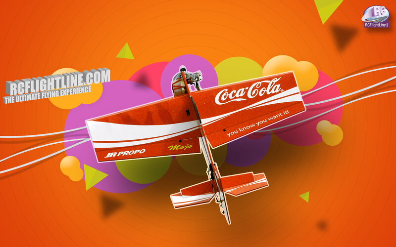 Coca-Cola Model Airplane