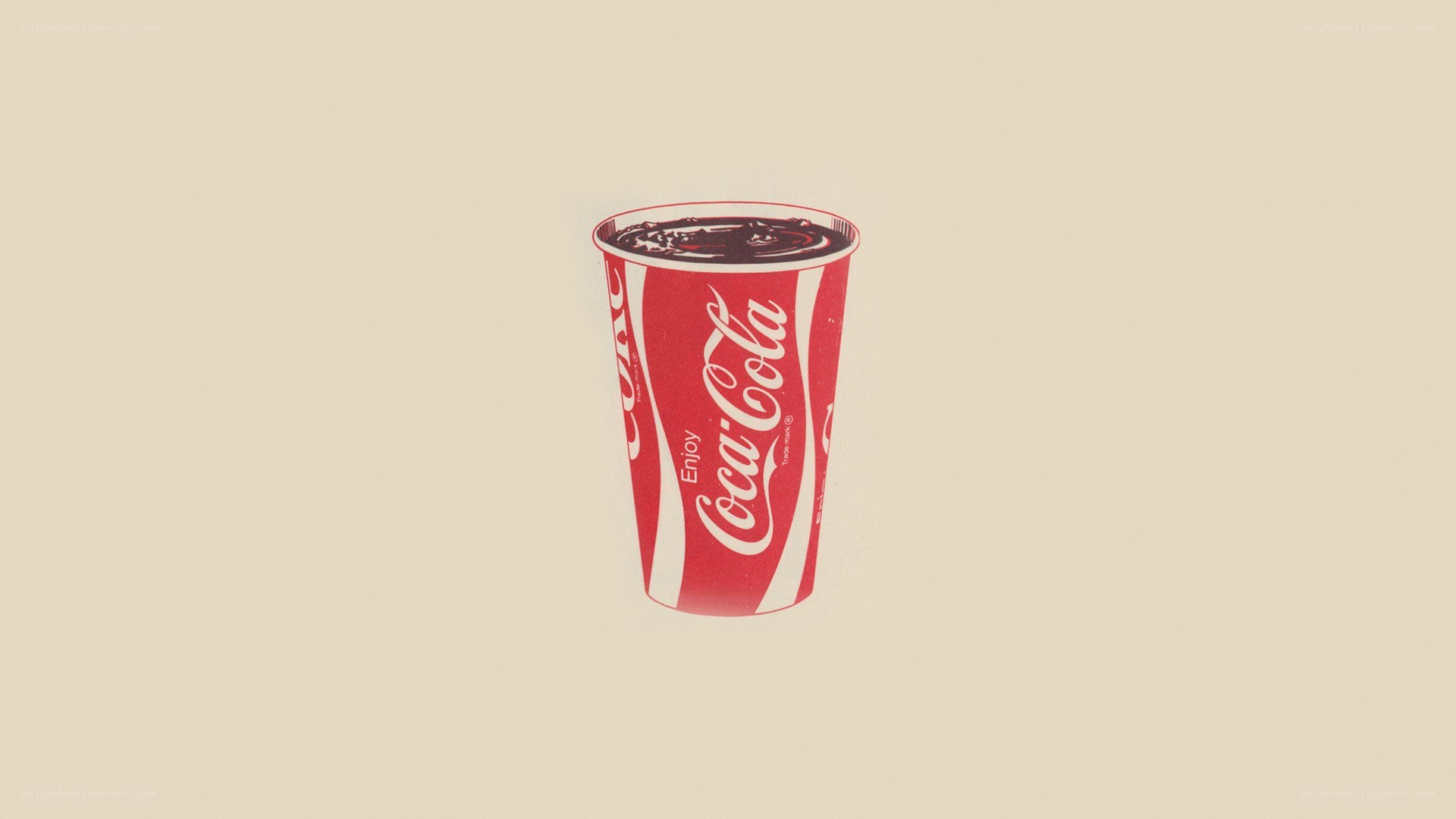 Coca-Cola paper cup