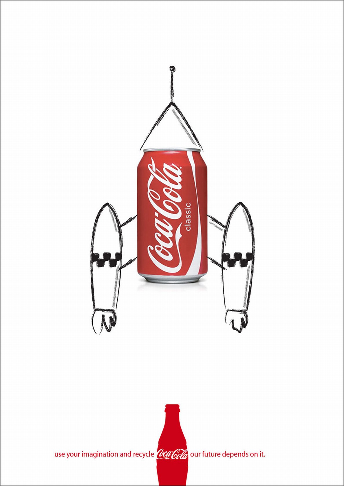 Coca-Cola recycling ad