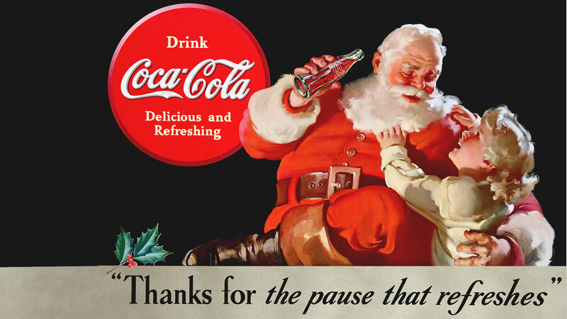 Coca-Cola Santa ad