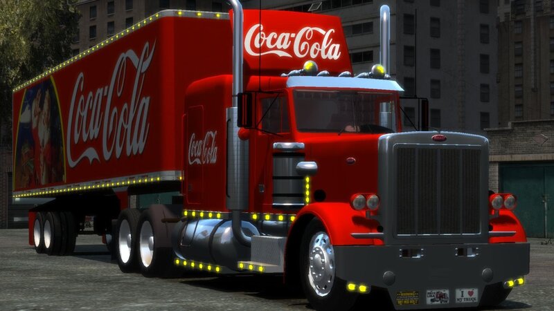Coca-Cola Semi-truck