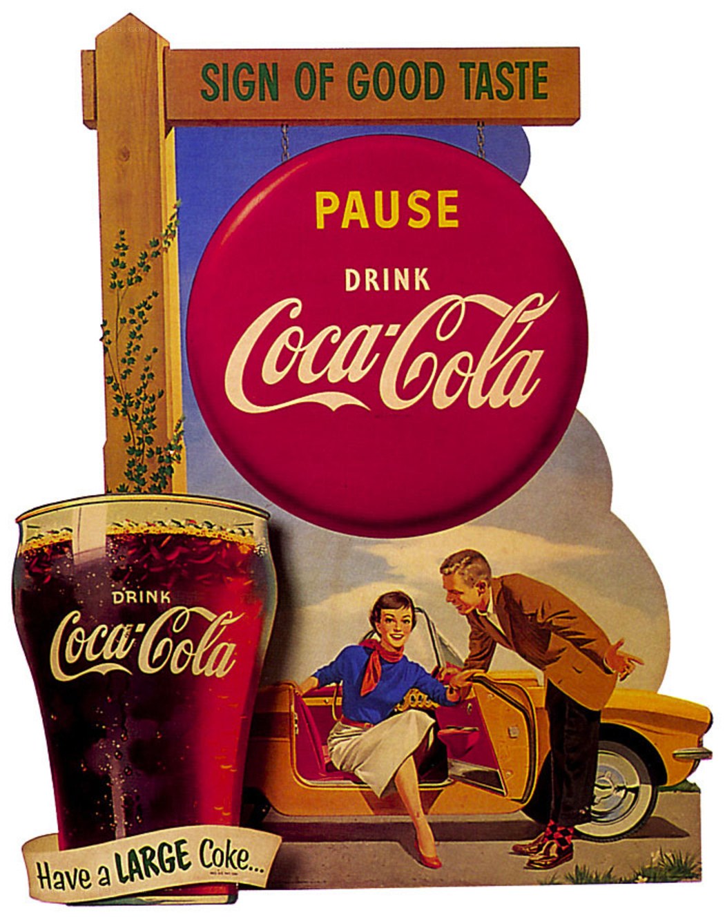 Coca-Cola vintage advertisement