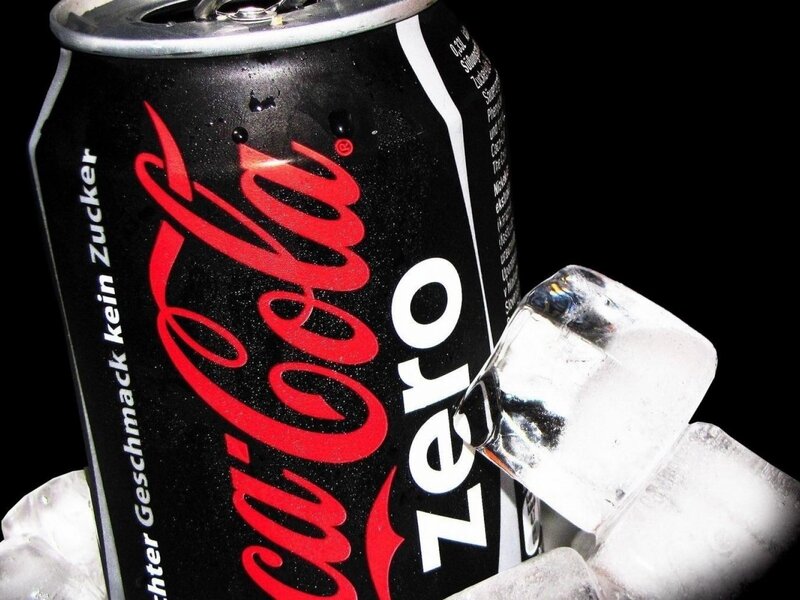 Coca-Cola Zero Can — Black, Cool