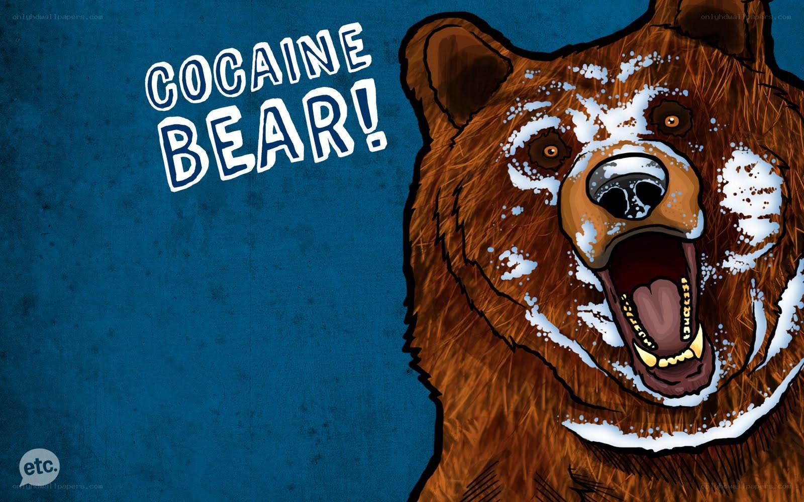 Cocaine Bear illustration
