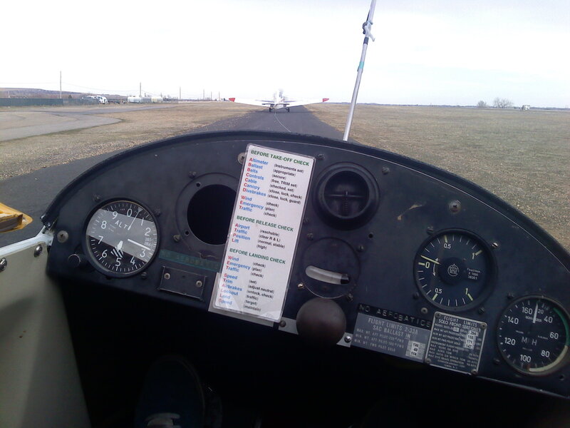 cockpit view before takeoff