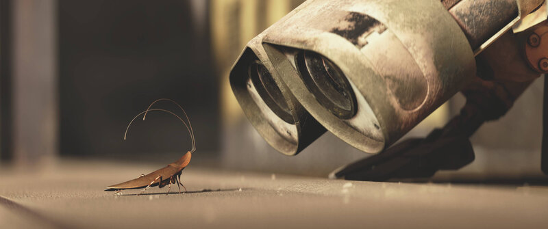 Cockroach and Robot — Brown