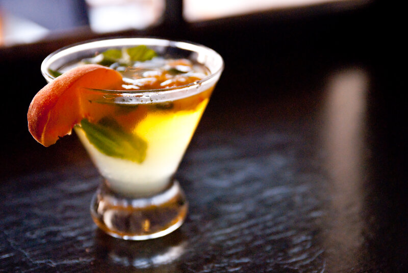 Cocktail in a Glass — Yellow, Dark