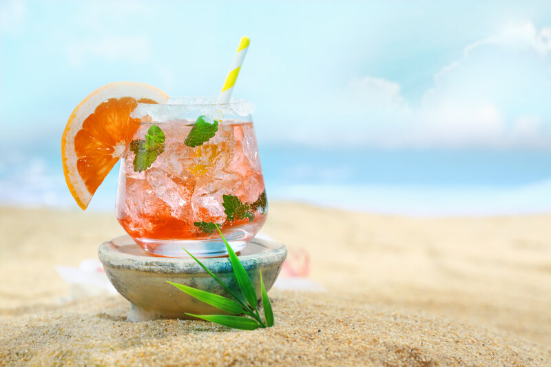 Cocktail on Beach