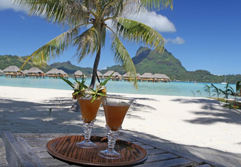 Cocktails on Beach