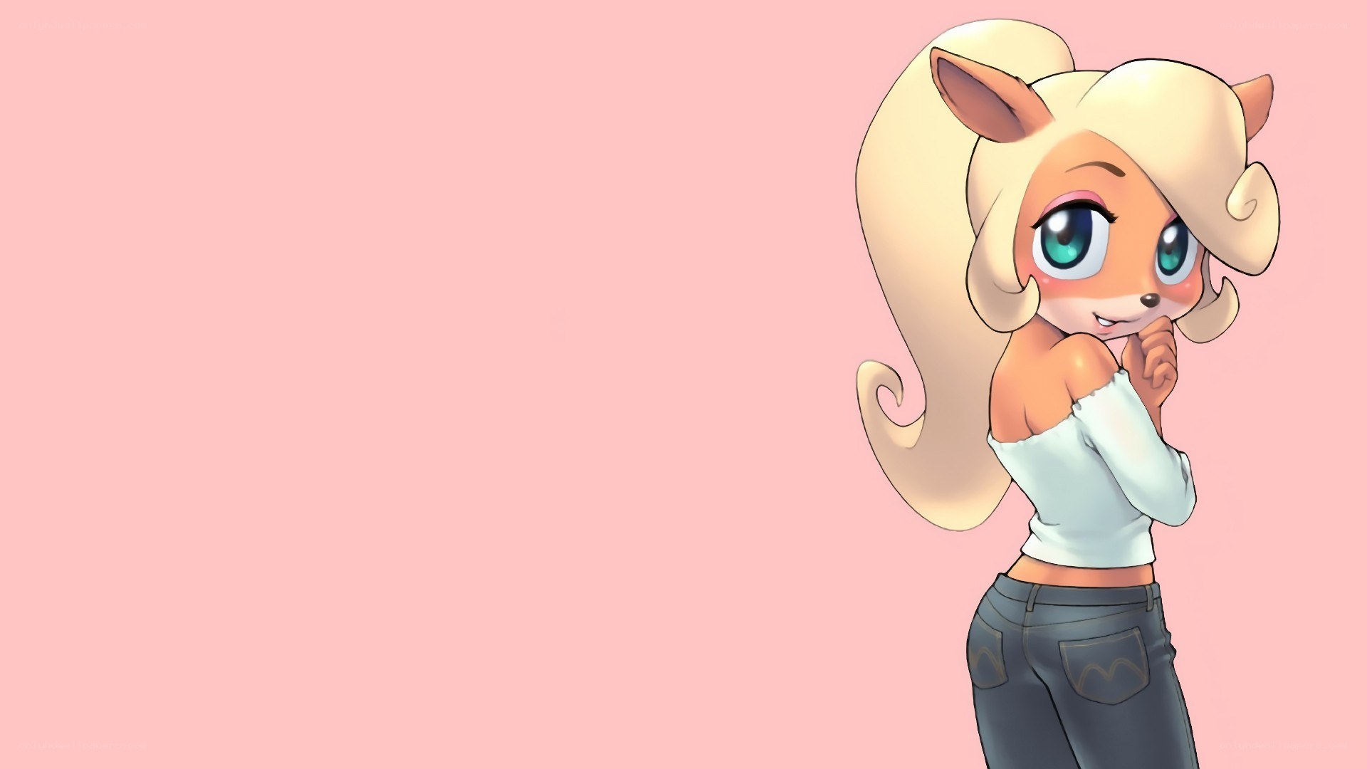 Coco Bandicoot character art