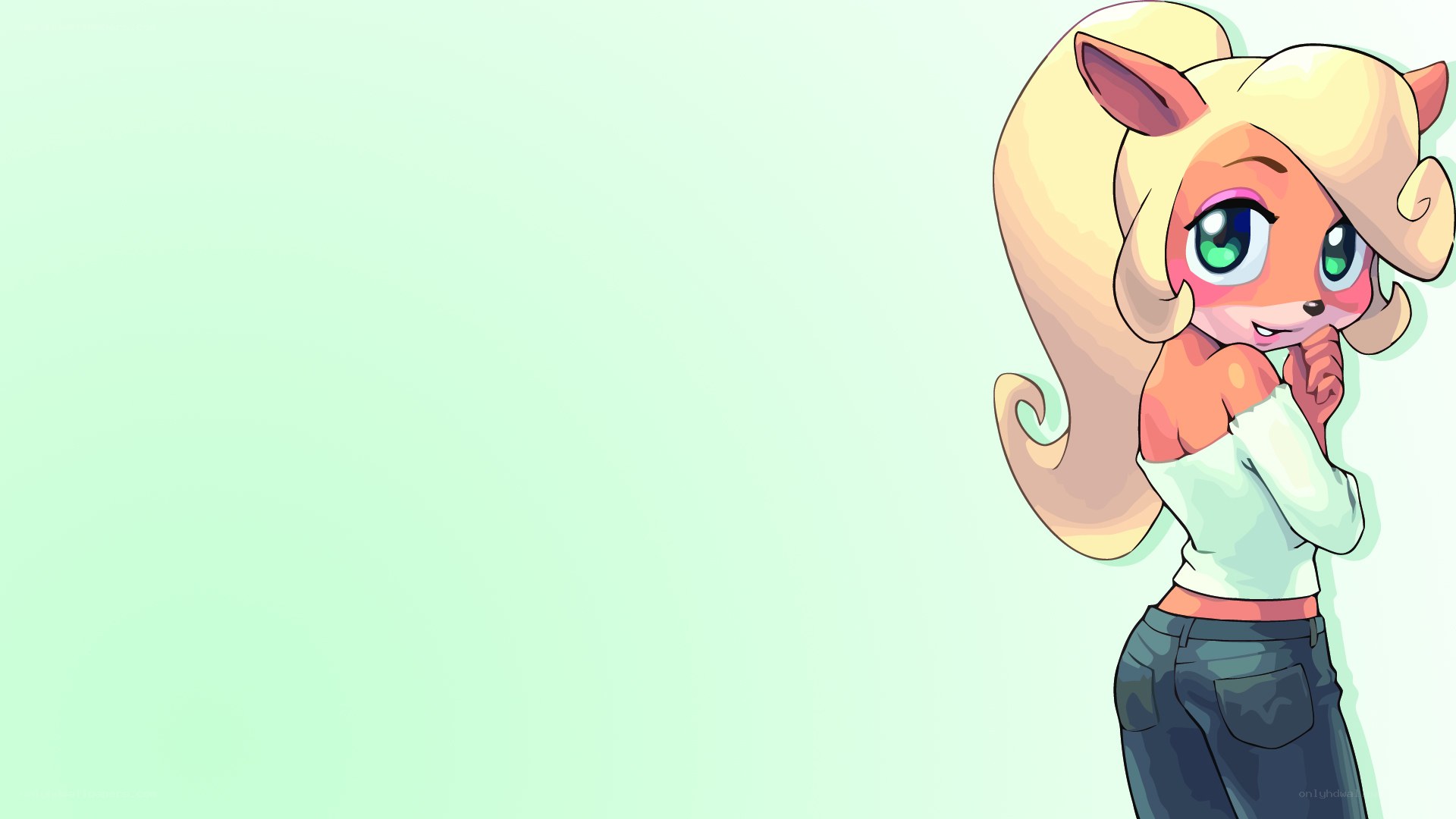 Coco Bandicoot character art