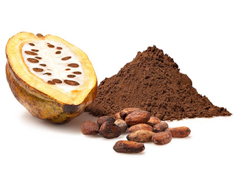Cocoa Pod and Powder