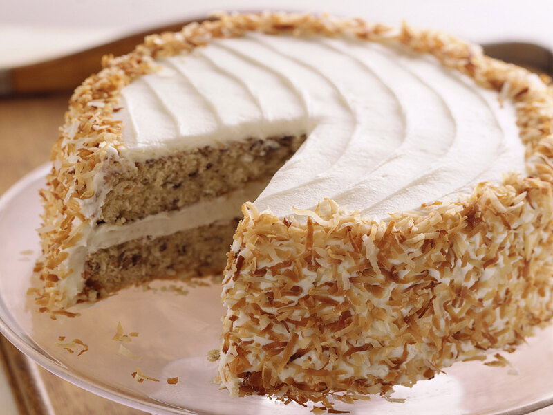 Coconut Cake with Frosting