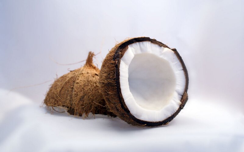 Coconut Halves — Brown