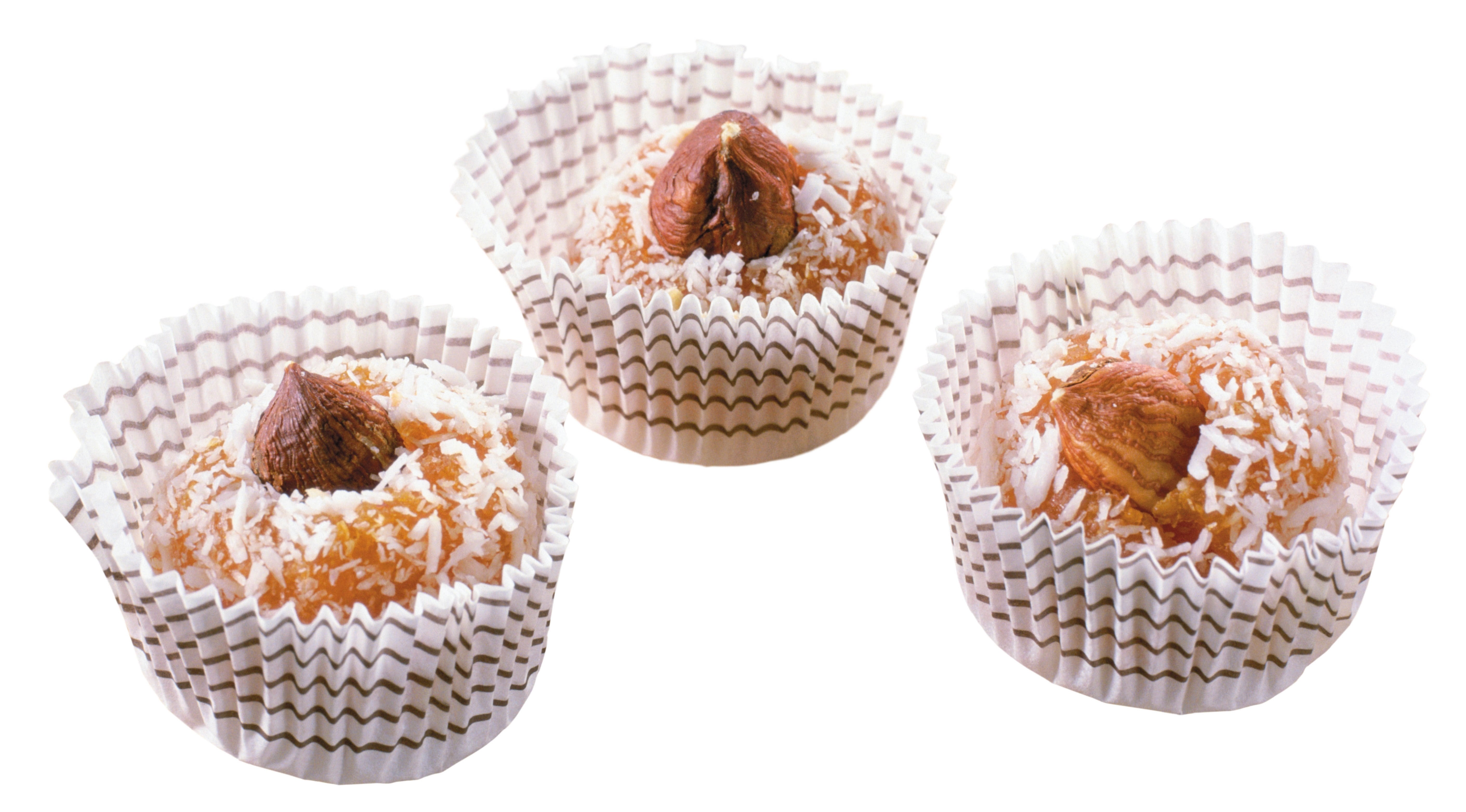 coconut macaroons with nuts