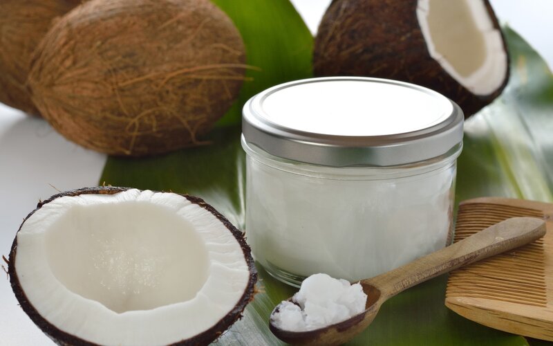 Coconut Oil in Jar