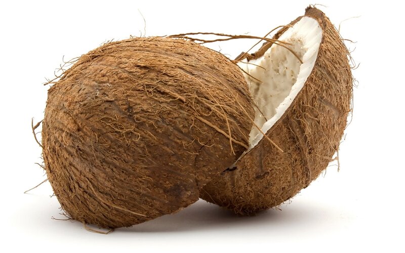 Coconut with Husk — Brown, Neutral