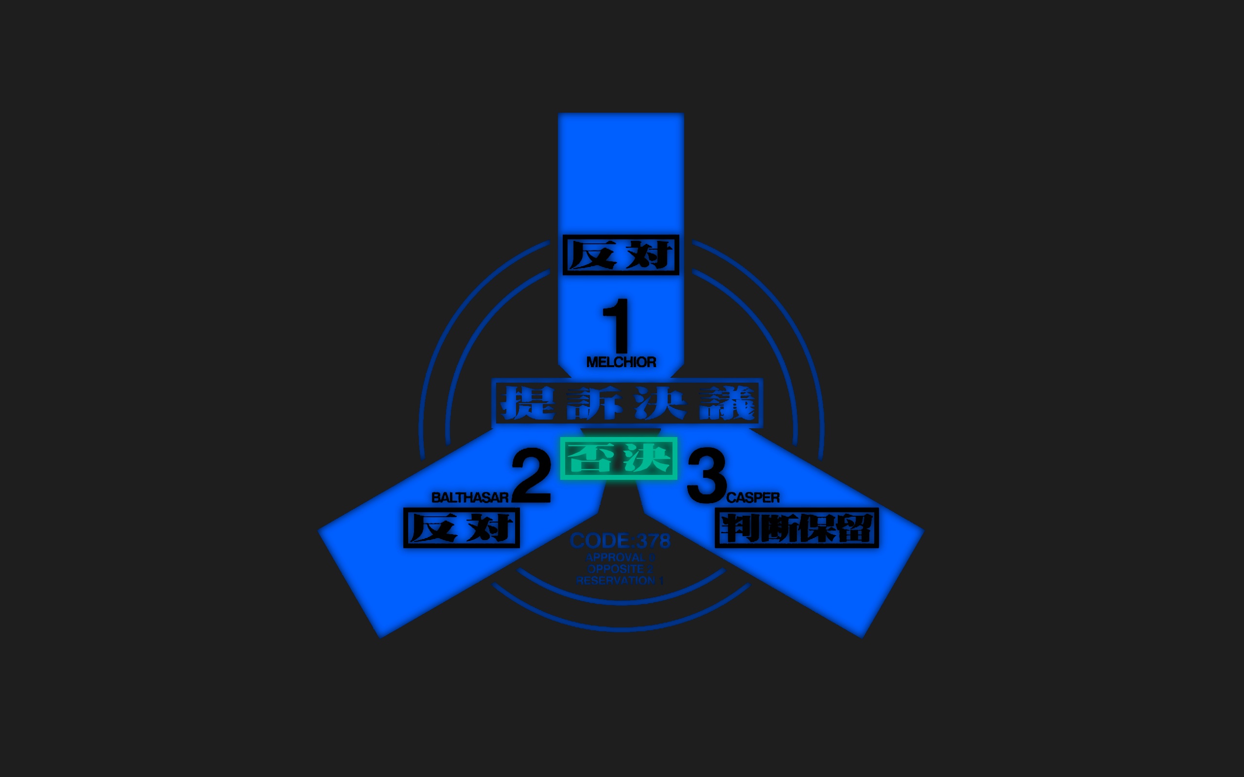 Code 378 voting screen
