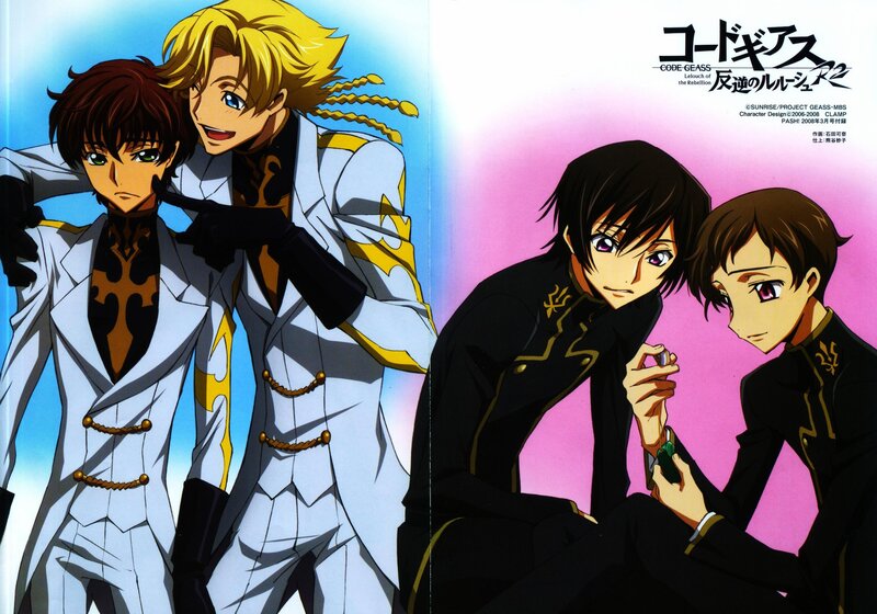 Code Geass anime character art
