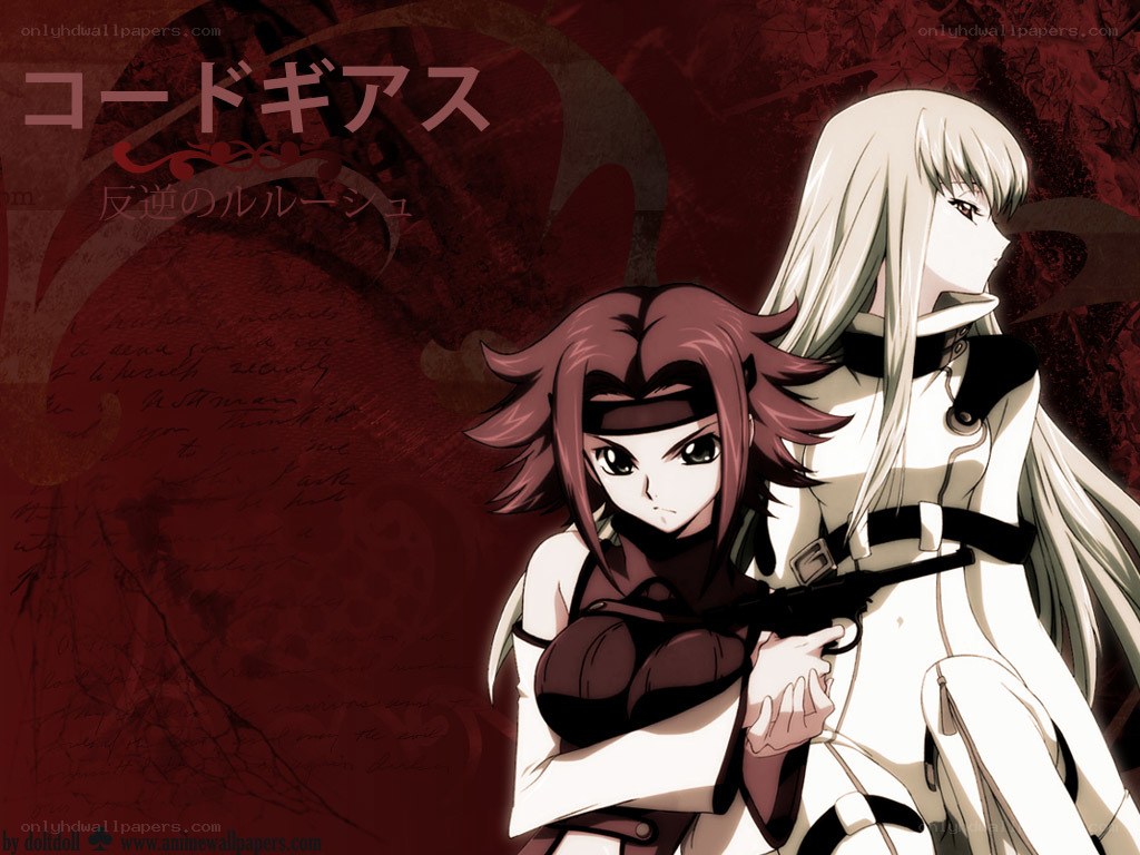 Code Geass anime characters