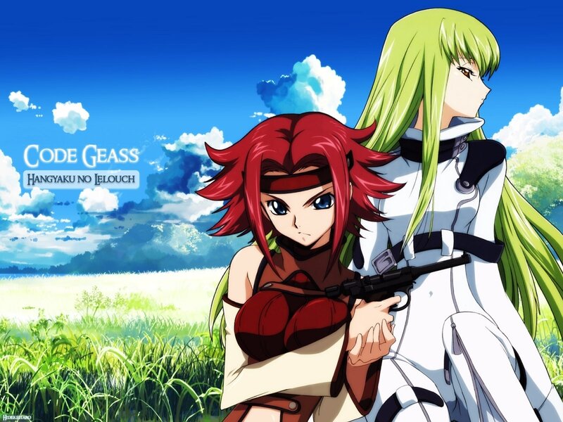 Code Geass anime scene