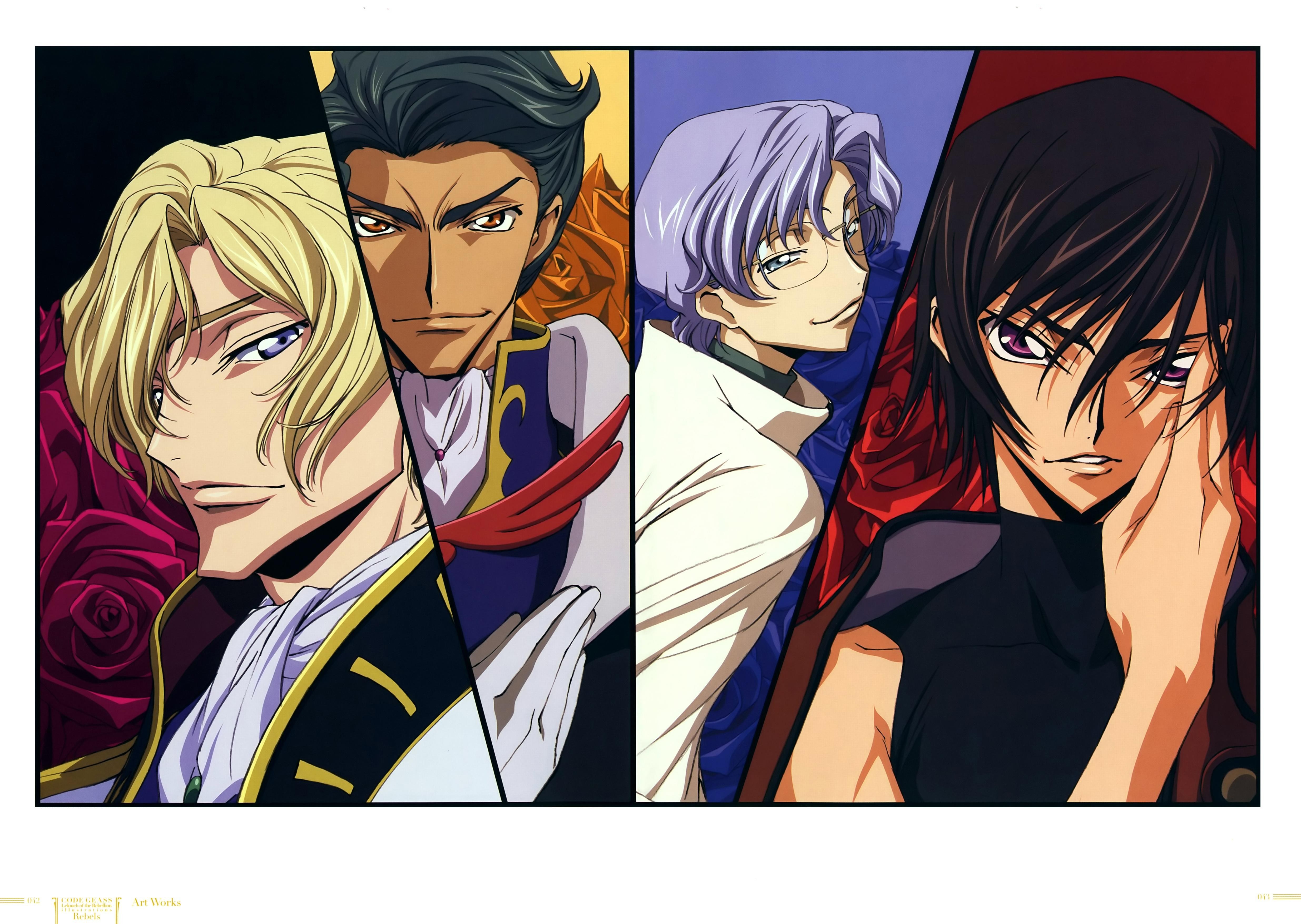 Code Geass character art
