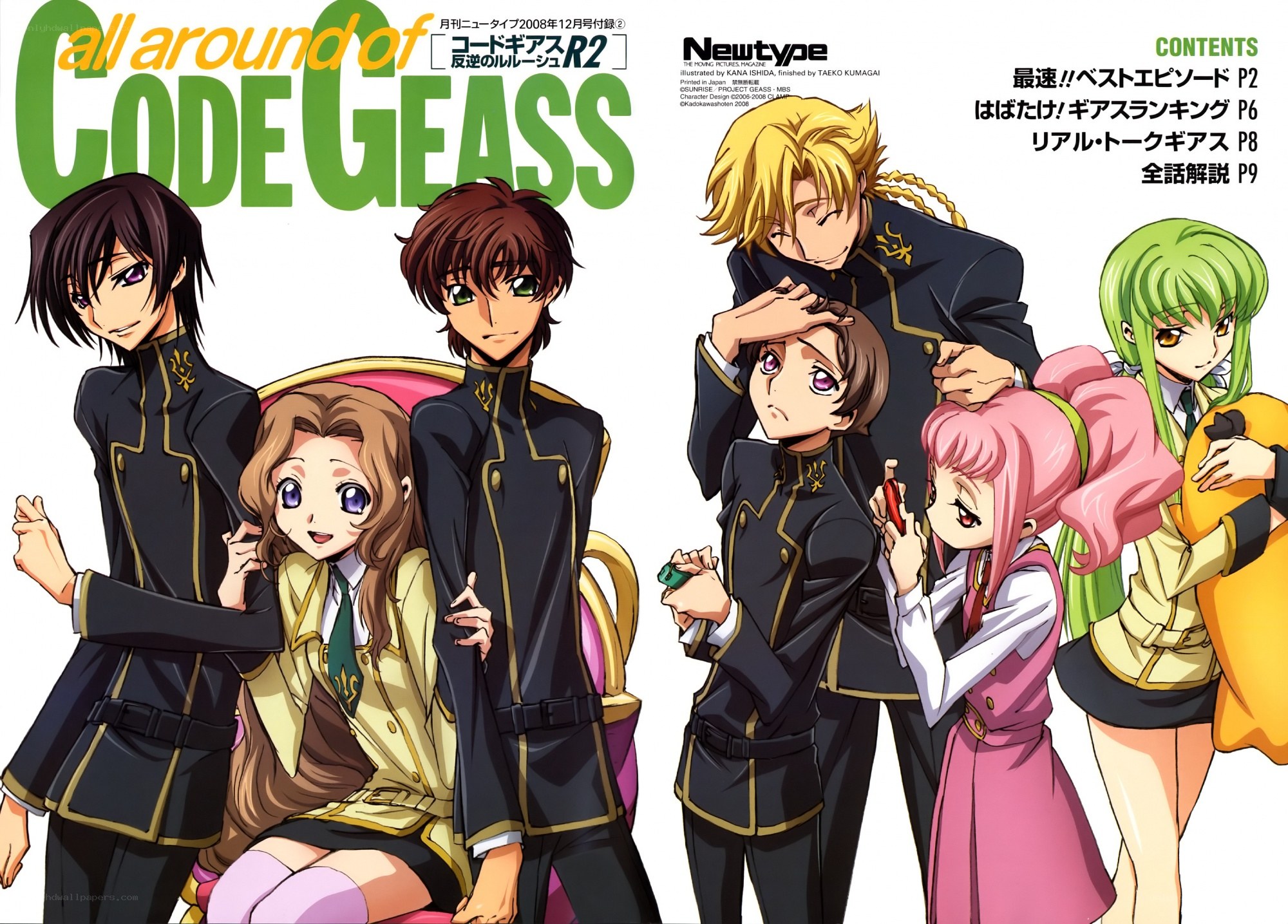 Code Geass character art