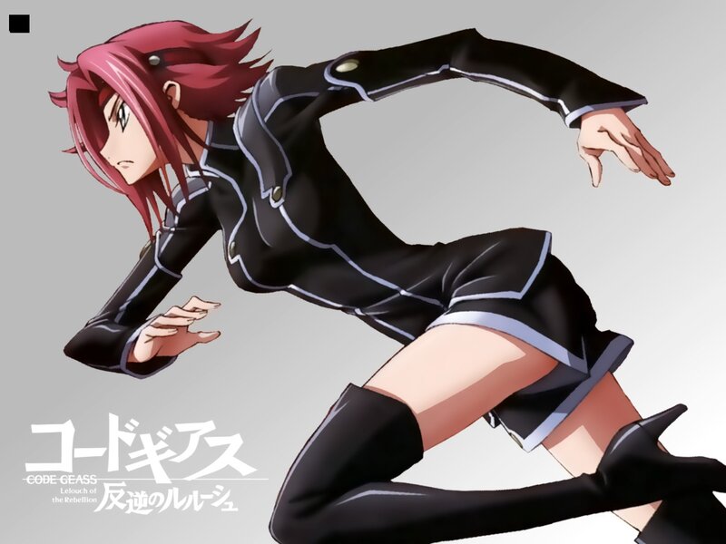 Code Geass character in action