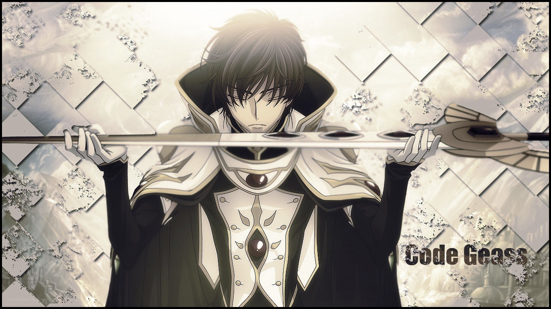 Code Geass character with sword