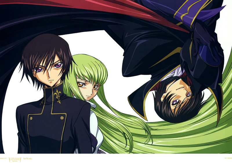 Code Geass characters art