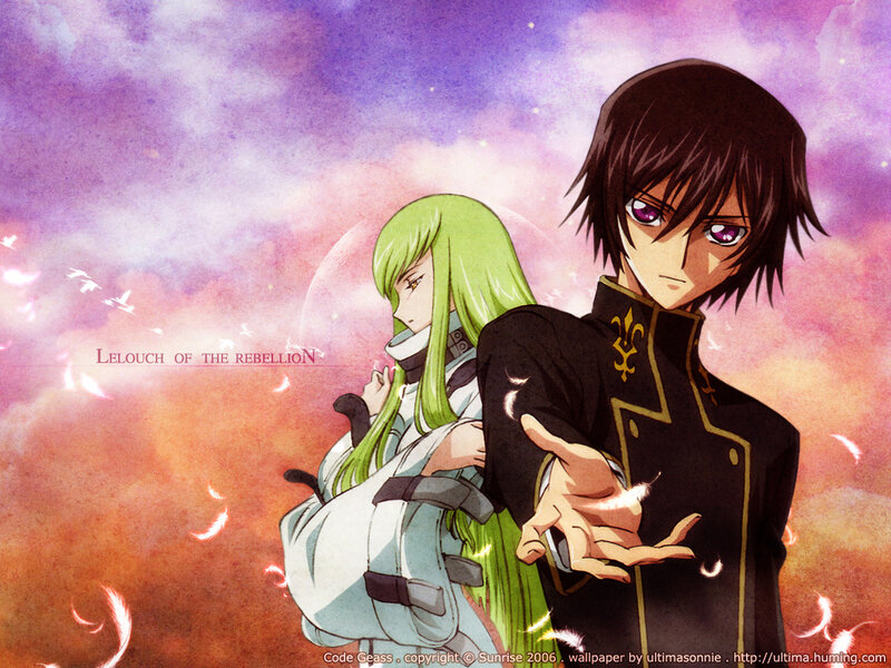 Code Geass characters artwork