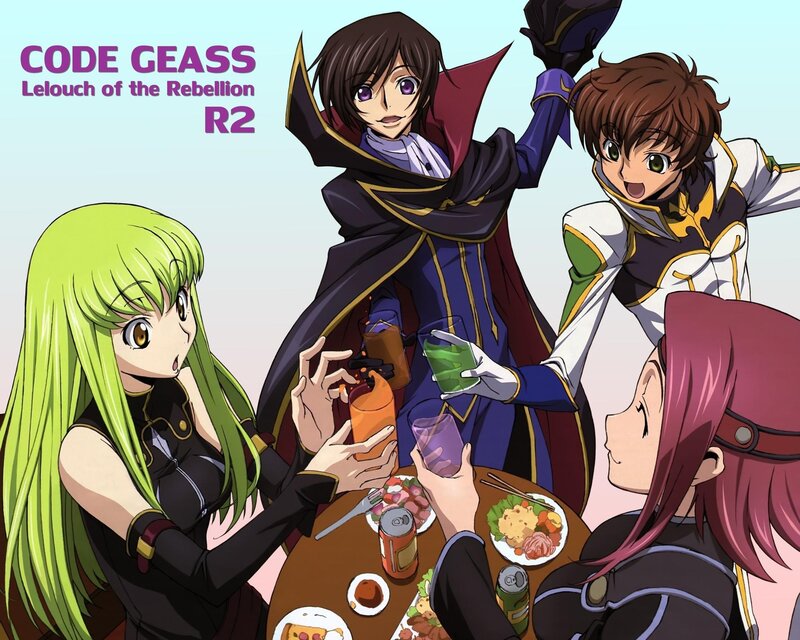 Code Geass characters at dinner