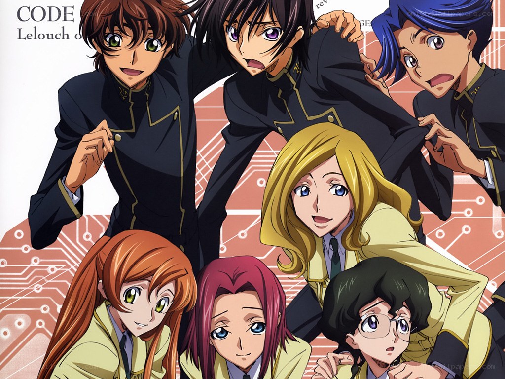 Code Geass characters group