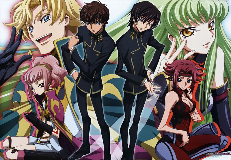 Code Geass characters group