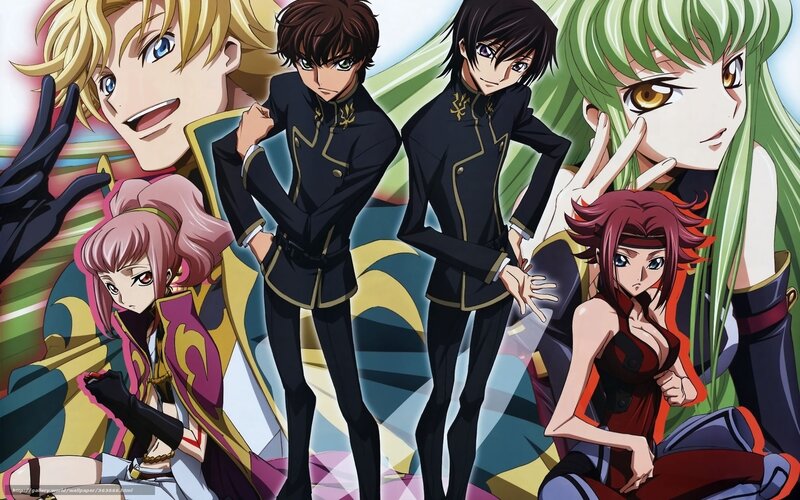 Code Geass characters group