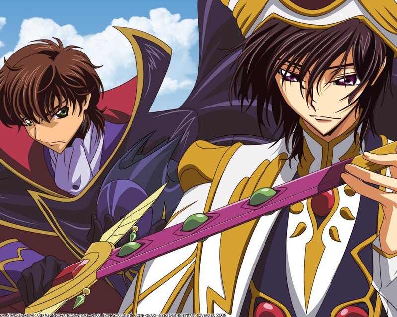 Code Geass characters in battle